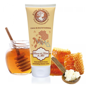 Jeanne en Provence Beurre de Karité & Miel Shea butter and Honey shower cream with a delicate scent 200 ml