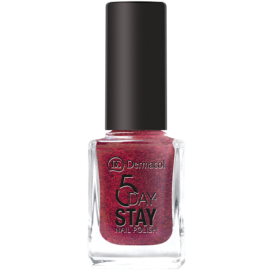 Dermacol 5 Day Stay Long-lasting Nail Polish 23 Drama Queen 11 ml