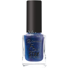 Dermacol 5 Day Stay Long-lasting nail polish 25 Night Sky 11 ml