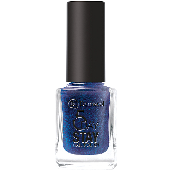 Dermacol 5 Day Stay Long-lasting nail polish 25 Night Sky 11 ml