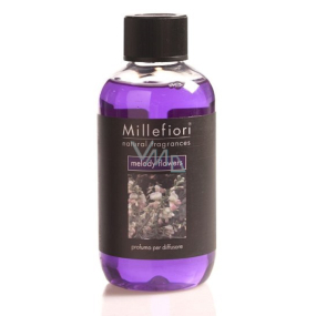 Millefiori Milano Natural Melody Flowers - Chords of flowers Diffuser refill for incense stalks 250 ml