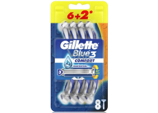 Gillette Blue 3 Comfort 3-blade shaver for men 8 pieces