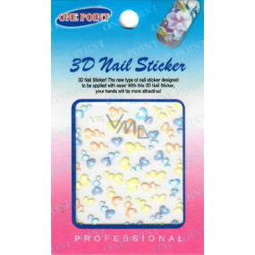 Nail Stickers 3D nail stickers 1 sheet 10100 A35