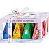 English Tea Shop Bio Skiers and sledders gift box Silent Night + Christmas mix + Spicy mix + Irish Christmas, 12 pieces of loose tea pyramids, 4 flavors, 24 g gift set