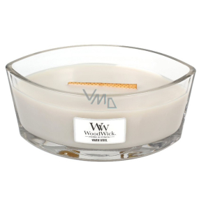 WoodWick Warm Wool - Warm Wool Scented Candle with Wood Wick and Lid 453 g