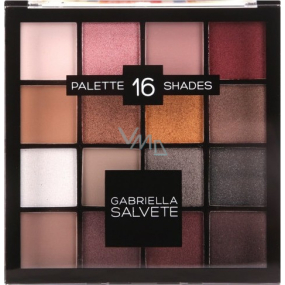 Gabriella Salvete Eyeshadow Palette Palette 16 Eyeshadow 02 Pink 20.8 g