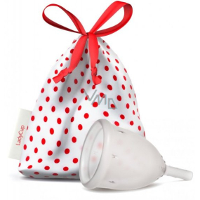 LadyCup Menstrual Cup Transparent, Large L