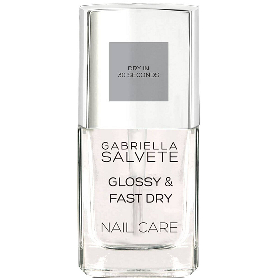 Gabriella Salvete Nail Care Glossy and Fast quick-drying top coat for nails 11 ml