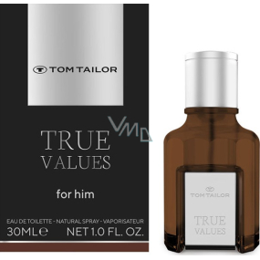 Tom Tailor True Values for Him Eau de Toilette 30 ml