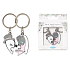 Me To You Metal Mr. and Mrs. Keychain for couples 2 pieces in pack