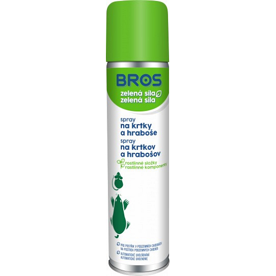 Bros Green power against moles and voles 400 ml spray