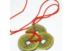 3 Chinese FengShui coins for wealth, luck, success