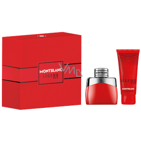 Montblanc Legend Red eau de parfum 50 ml + shower gel 100 ml, gift set for men