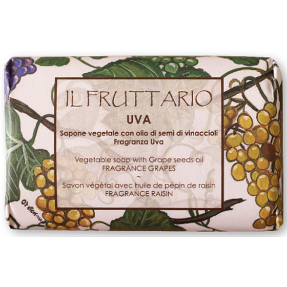 Iteritalia Grape wine Italian vegetable toilet soap 175 g
