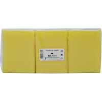 BALhome dish sponges shaped yellow 3 pcs