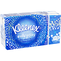 Kleenex 2-ply paper handkerchiefs Everyday, 8× 9 pcs