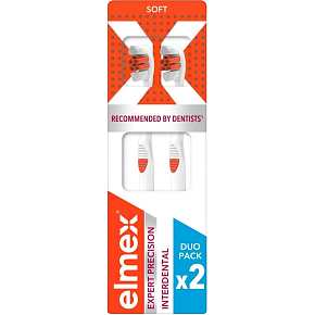 Elmex Expert Precision Interdental Toothbrushes for Interdental Care, 2 pcs Elmex Expert Precision Interdental Toothbrushes for Interdental Care, 2 pcs