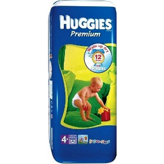 Huggies Premium size 4, 10 - 16 kg diapers 40 pieces