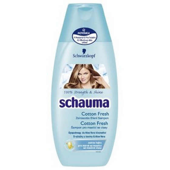 Schauma Cotton Fresh hair shampoo 400 ml