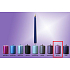 Lima Candle smooth metal violet cone 22 x 250 mm 1 piece