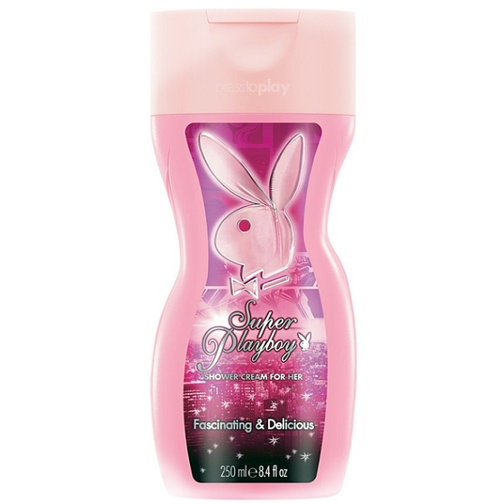 Playboy Super Playboy for Her 250 ml shower gel for women
