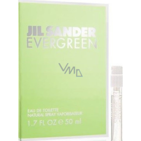 Jil Sander Evergreen eau de toilette for women 1.2 ml with spray, vial