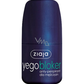 Ziaja Yego Men Blocker ball antiperspirant deodorant roll-on for men 60 ml