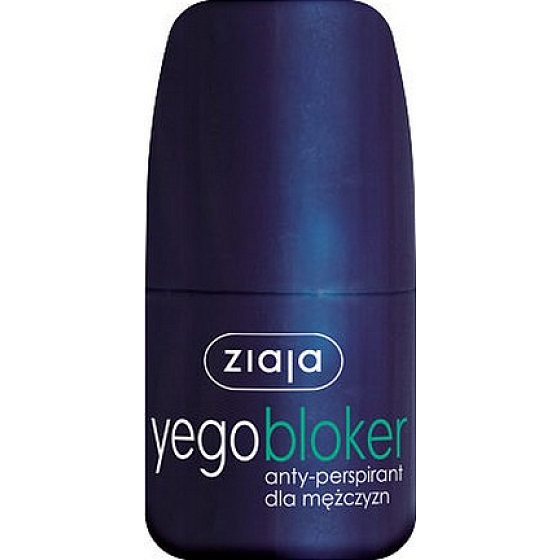 Ziaja Yego Men Blocker roll-on antiperspirant deodorant for men 60 ml