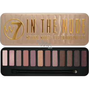 W7 In The Nude Eye Color Palette palette of 12 eye shadows