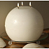 Lima Rustik candle white ball 3 wicks burning time approx. 90 hours 190 mm