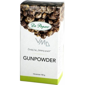 Dr. Popov Gunpowder attractive Chinese green tea 100 g