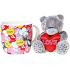 Me to You Love mug with a 10 cm teddy bear