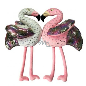EP Line Flamingo plush toy with sequins 50 cm