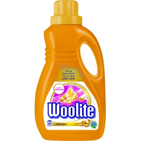 Woolite Pro-Care washing gel, softens and protects fibers in 16 doses of 1 l