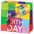 BSB Luxury gift paper bag 14.5 x 15 x 6 cm Happy Birthday LDT 290-CD
