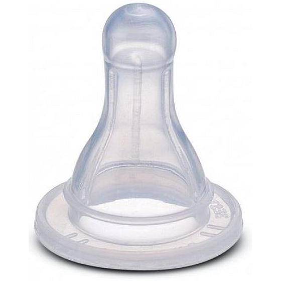 Baby Farlin Silicone pacifier round D-1-2 Milk from 12 months 1 piece