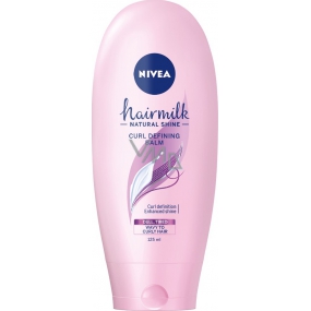 Nivea Hairmilk Natural Shine balm to enhance wavy hair 125 ml