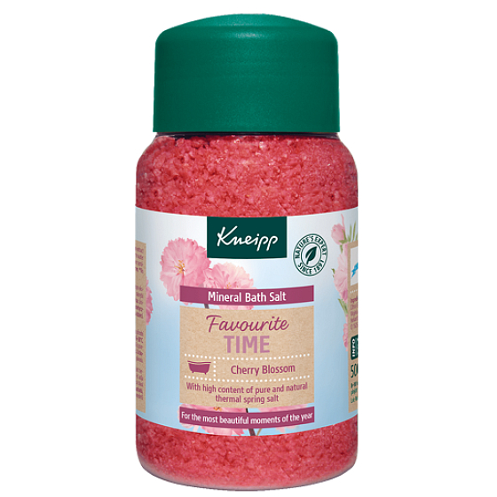 Kneipp Cherry Blossom Bath Salt, delights all your senses 500 g