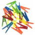 Plastic Nova Clothes pegs large 20 pieces