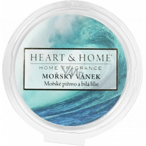 Heart & Home Sea breeze Soy natural fragrant wax 26 g