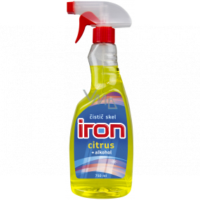 Iron Citrus glass cleaner with alcohol spray 750 ml