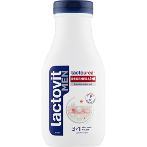 Lactovit Men Lactourea Regenerating 3 in 1 Shower Gel, 300 ml