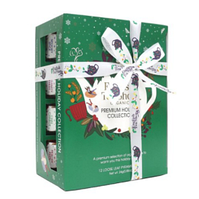 English Tea Shop Bio Green Christmas 12 pieces of loose tea pyramids, 4 flavors, 24 g gift set