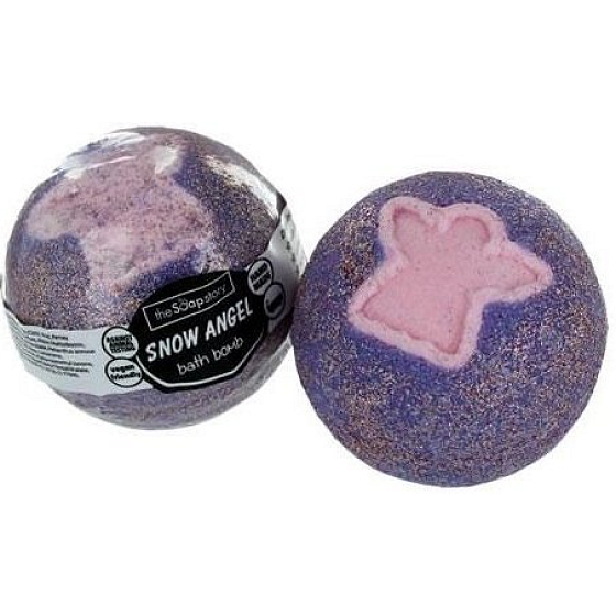 The Soap Story Snow Angel Christmas Bath Fizz Bomb 120 g