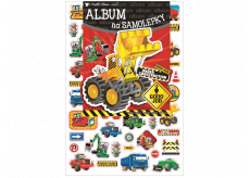 Album for stickers hologram working machine 16 x 29 cm + 45 pieces of stickers