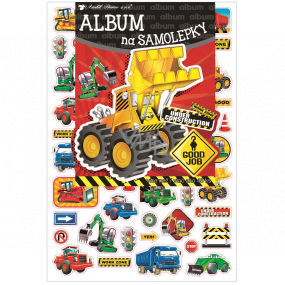 Album for stickers hologram working machine 16 x 29 cm + 45 pieces of stickers