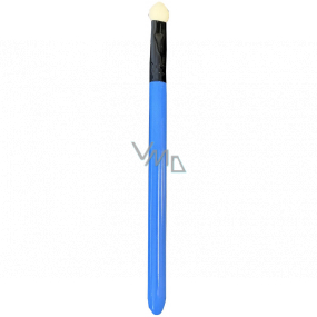 Cosmetic eyeshadow brush with foam applicator 14 cm assorted colors