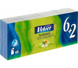 Velvet Balsam hygienic handkerchiefs 4 layers 8 x 10 pieces