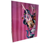 Nekupto Gift paper bag 23 x 17.5 x 10 cm Pink Minnie Mouse