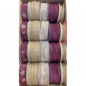 Ditipo Fabric ribbon Exclusive Gold string 2 mx 2 mm